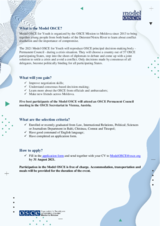 Model OSCE for Youth 2021 Brochure