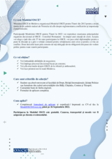 Broșura Modelul OSCE pentru Tineri - 2022