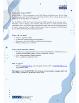 Model OSCE for Youth 2023 Brochure