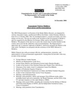 Report on Assessment Visit to Moldova