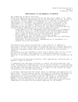 Mandate of the mission to Moldova